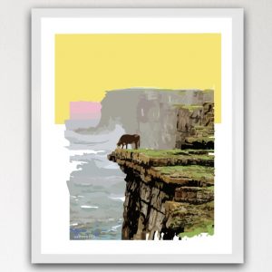 Sketchico cliff cow