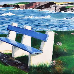 Blue Bench