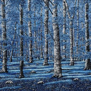 Deep Cerulean Forest