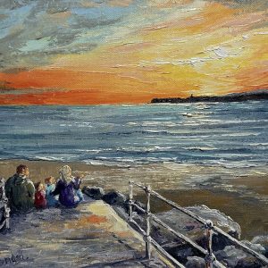 Watching Sunset over Liscannor