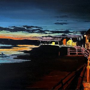 When the Sun goes down, Lahinch